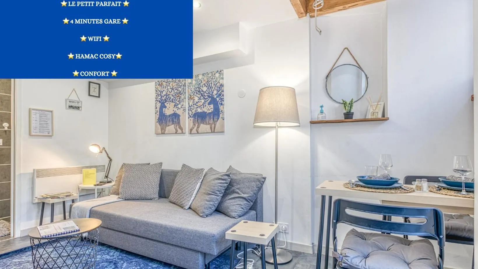 Apartment Le Petit Parfait Confort Gare Hamac Netflix Grenoble